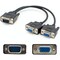 Add-On Addon 5 Pack Of 20.00Cm (8.00In) Vga Male To Female Black, PK5 VGASPLMFF-5PK - alternate 1